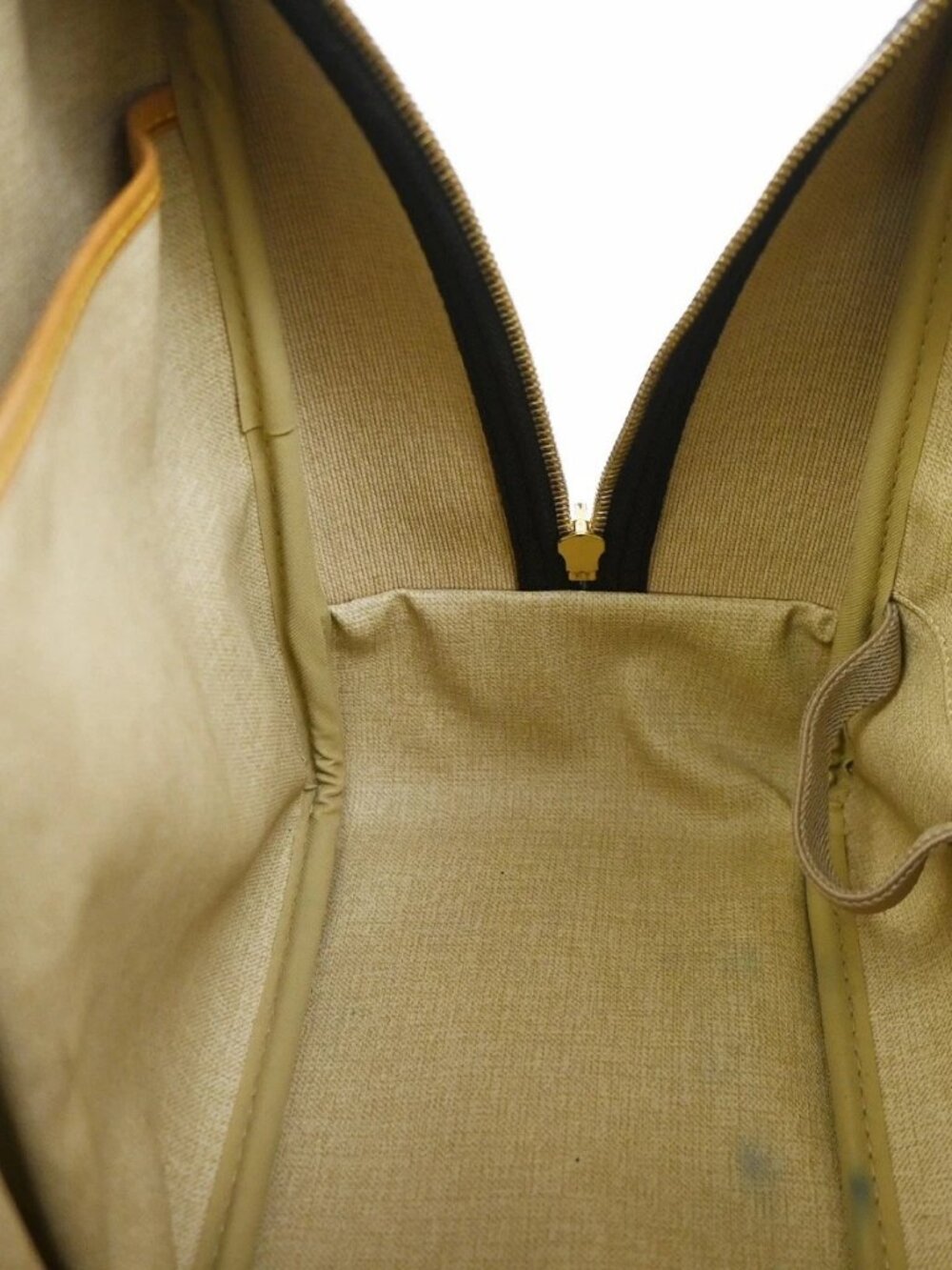 LOUIS VUITTON LV Logo Deauville Hand Bag Monogram Leather Brown M47270 70YH891 - Picture 12 of 14